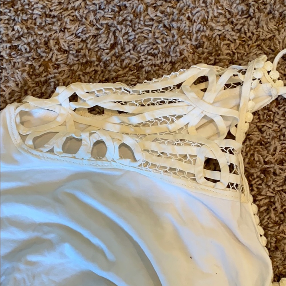 NWT l space swim coverup romper - Picture 2 of 6